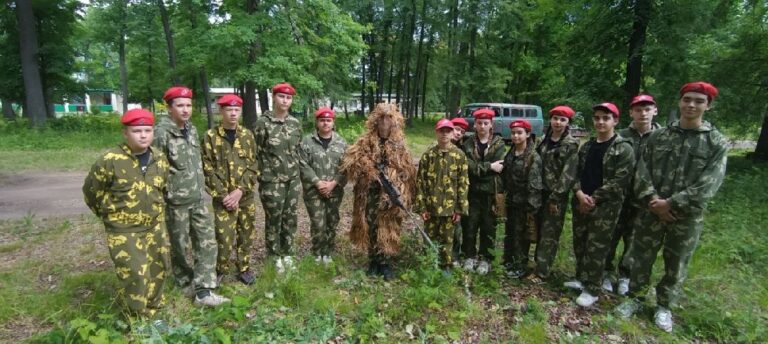 Учения в лагере Жигули