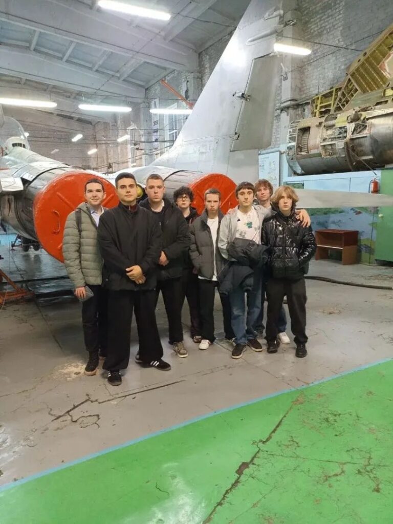 Юноши 10-х классов Школы №154  посетили военную кафедру Самарского национального исследовательского университета имени академика С.П. Королёва